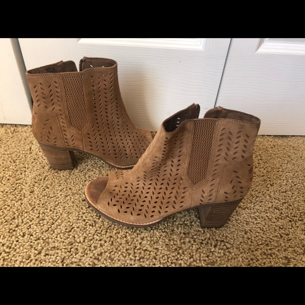 Toms Majorca Peep Toe